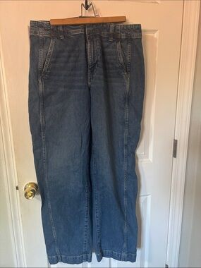 Madewell tapered denim trousers size 32